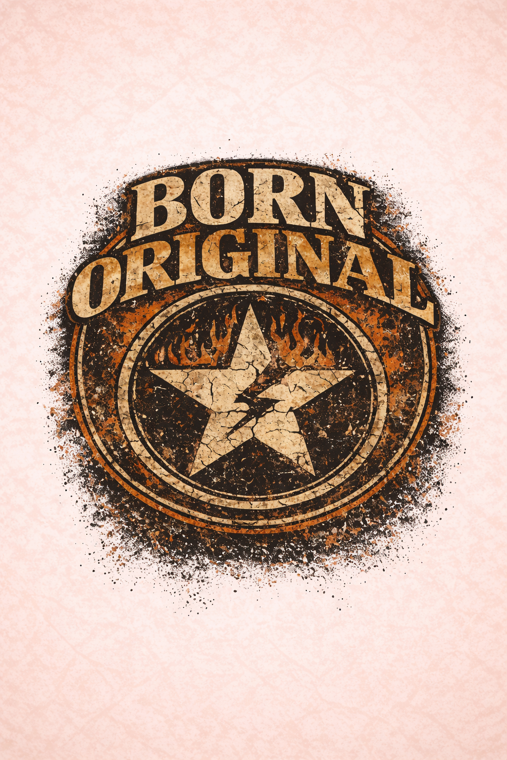 Born Original Vintage Streetwear Back Print
