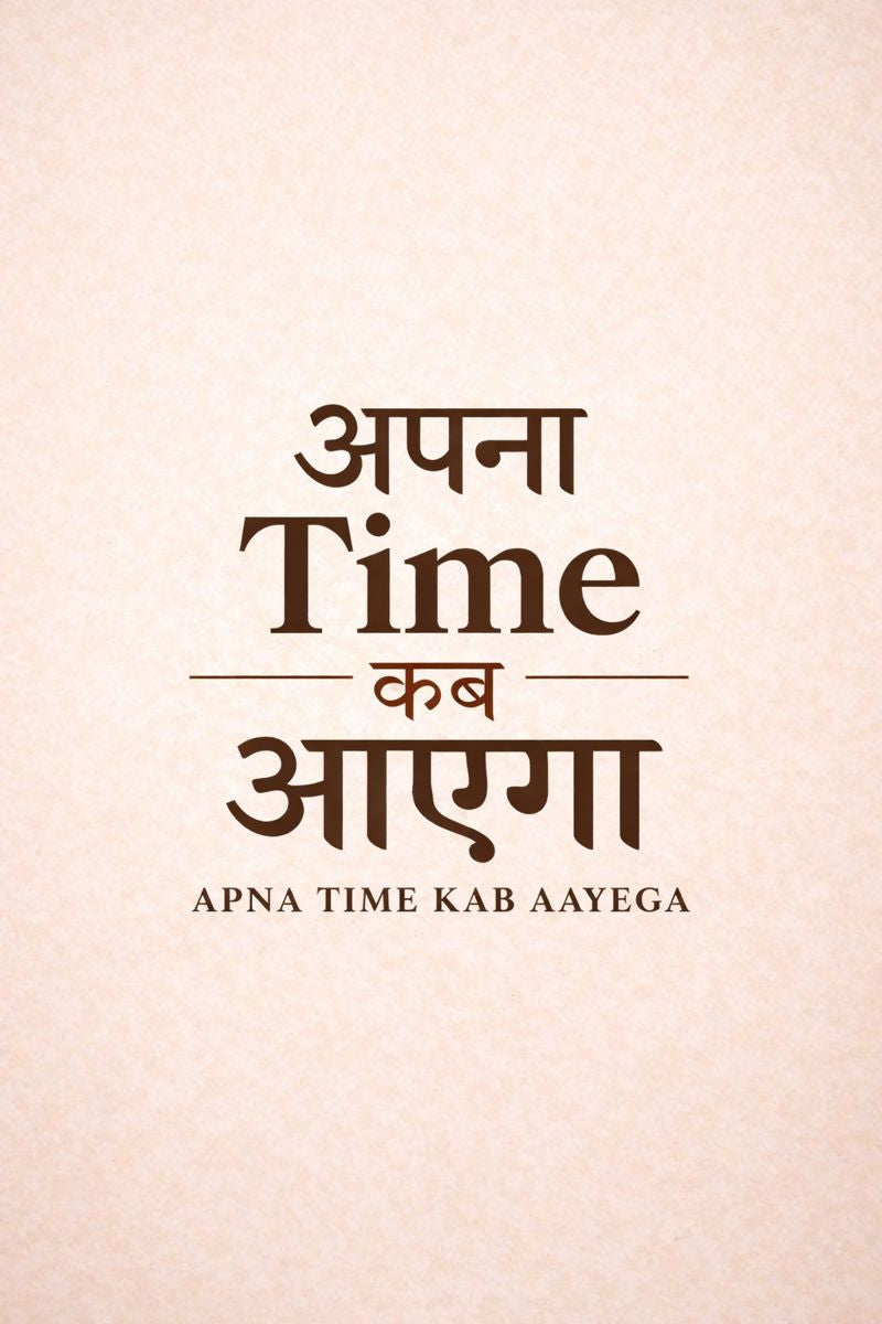 Apna Time Kab Aayega