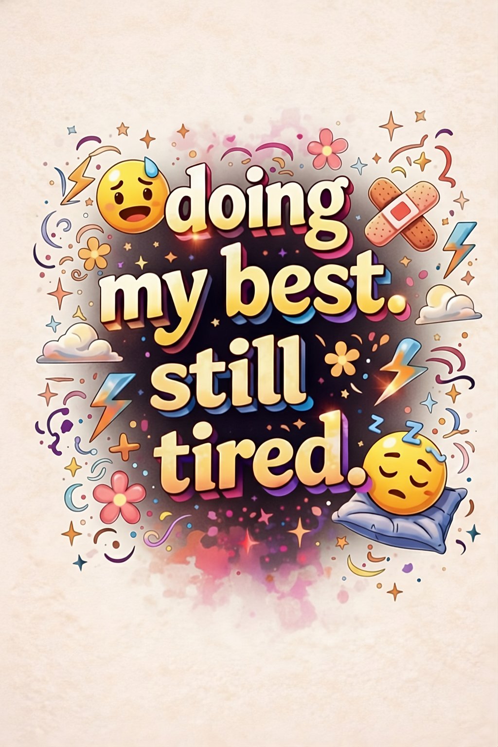 Doing My Best. Still Tired